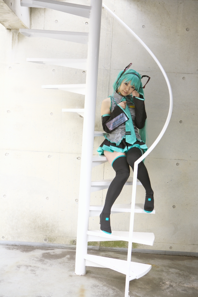 [Cosplay]  Vocaloid - Sexy Hatsune Miku
